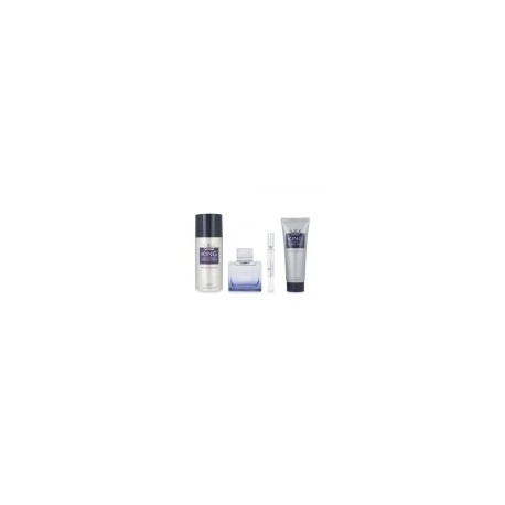 Set King Of Seduction 4PZS 100ML EDT Spray/ Desodorante 150ML Spray/ After Shave 75ML/ 10ML EDT Spra